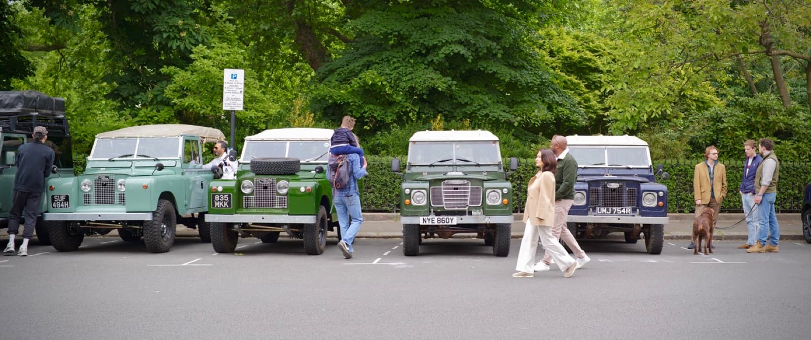 Series trucks and their public